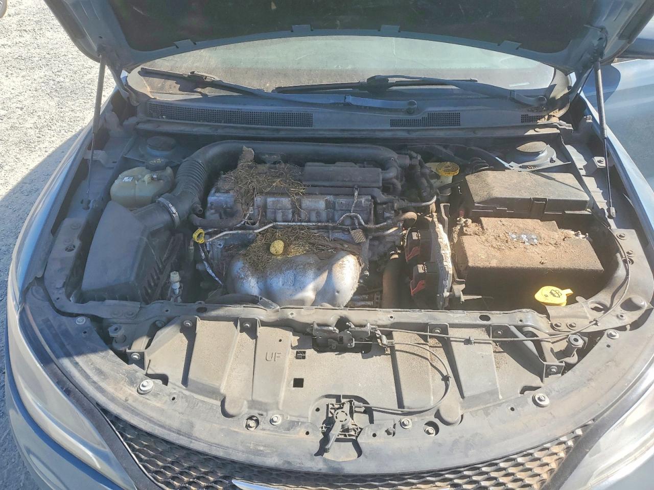 2015 Chrysler 200 S Синий vin: 1C3CCCBB9FN660736