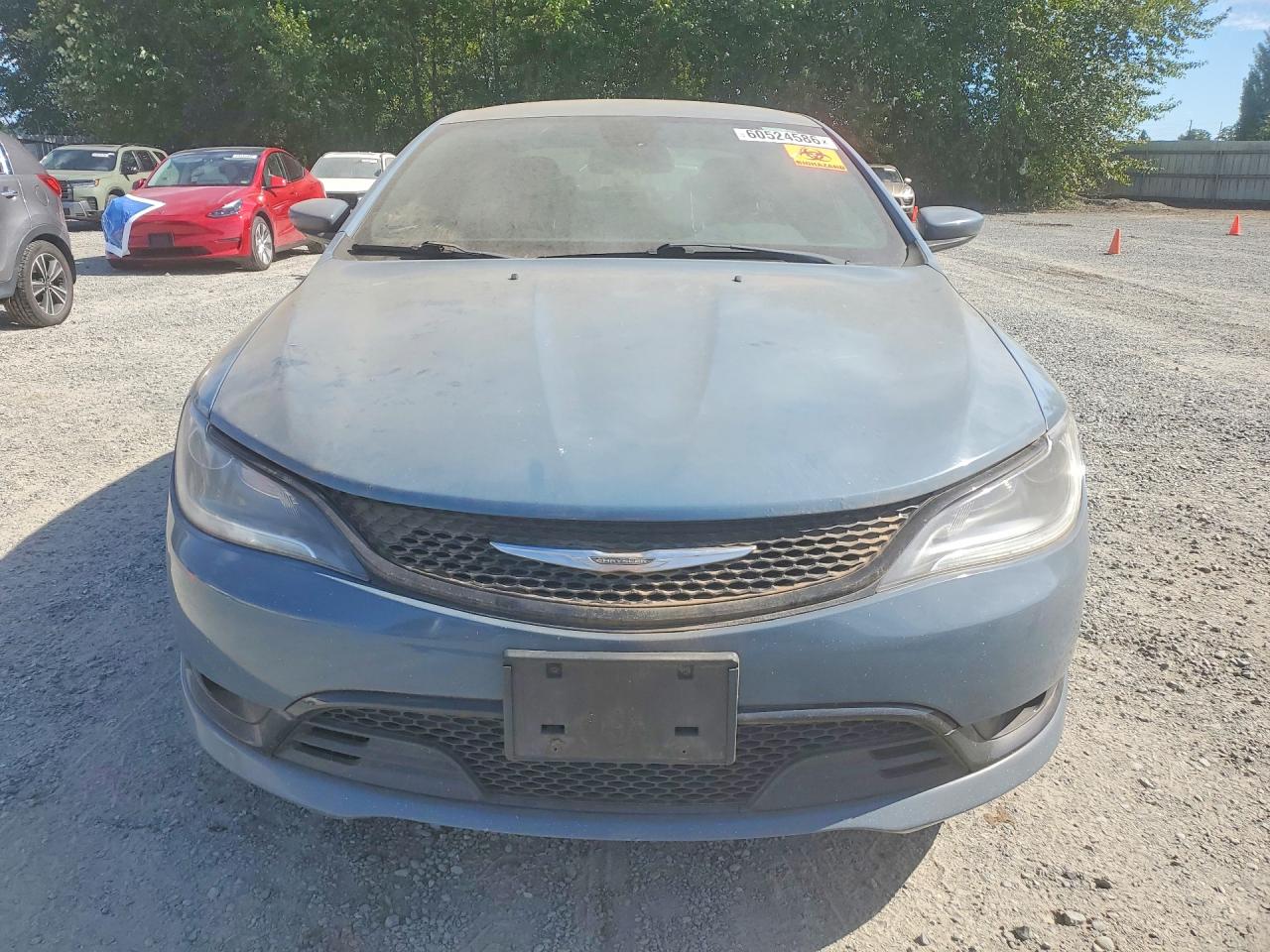 2015 Chrysler 200 S Синий vin: 1C3CCCBB9FN660736