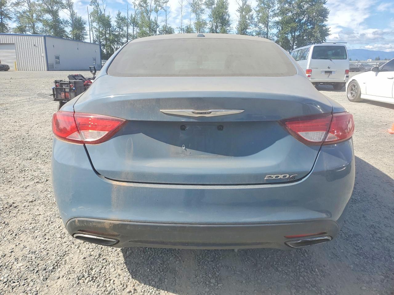 2015 Chrysler 200 S Синий vin: 1C3CCCBB9FN660736