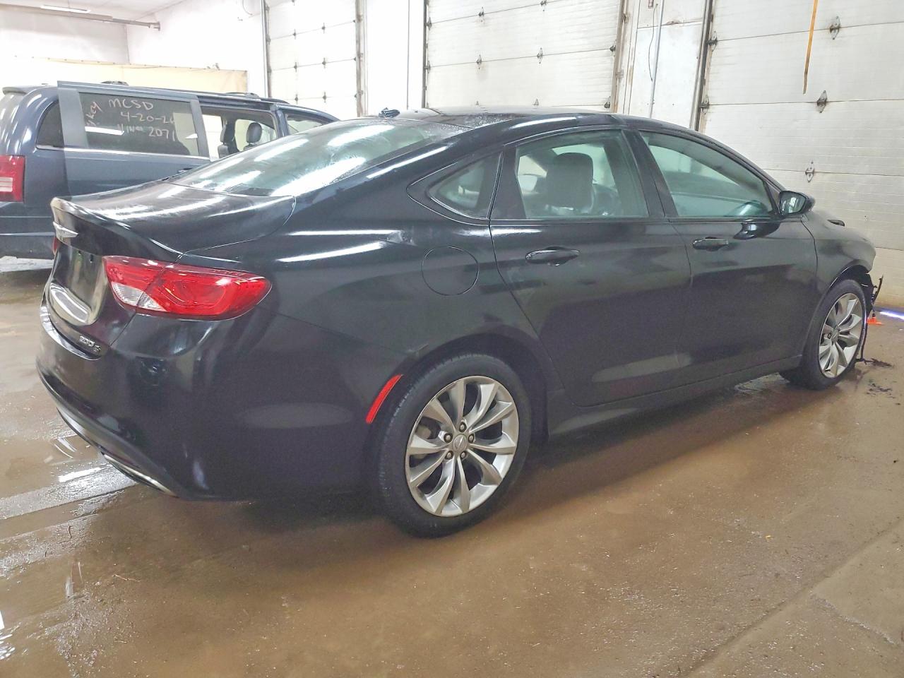 2015 Chrysler 200 S Black vin: 1C3CCCBB9FN706324