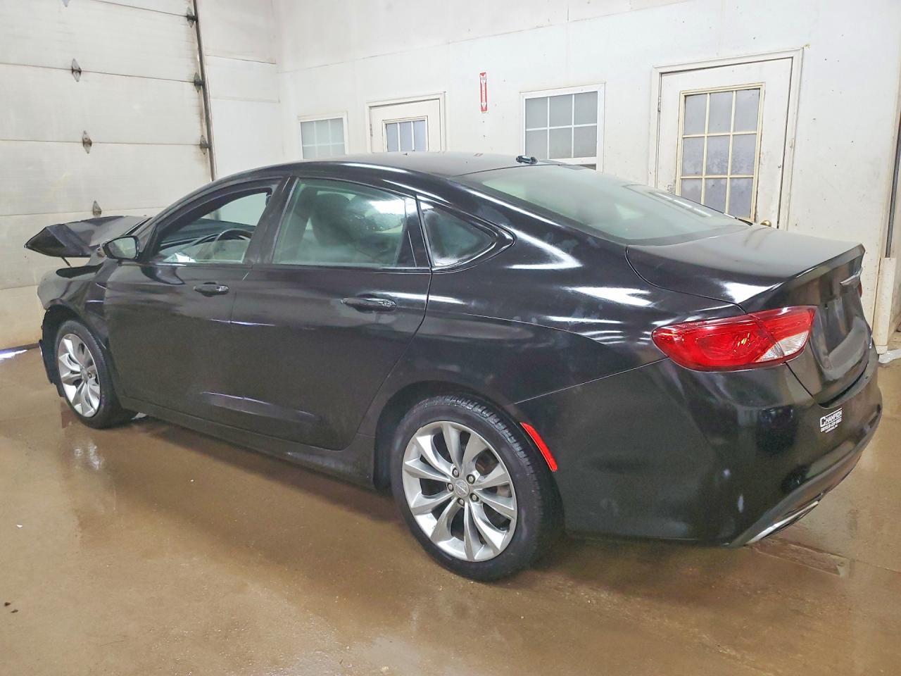 2015 Chrysler 200 S Black vin: 1C3CCCBB9FN706324
