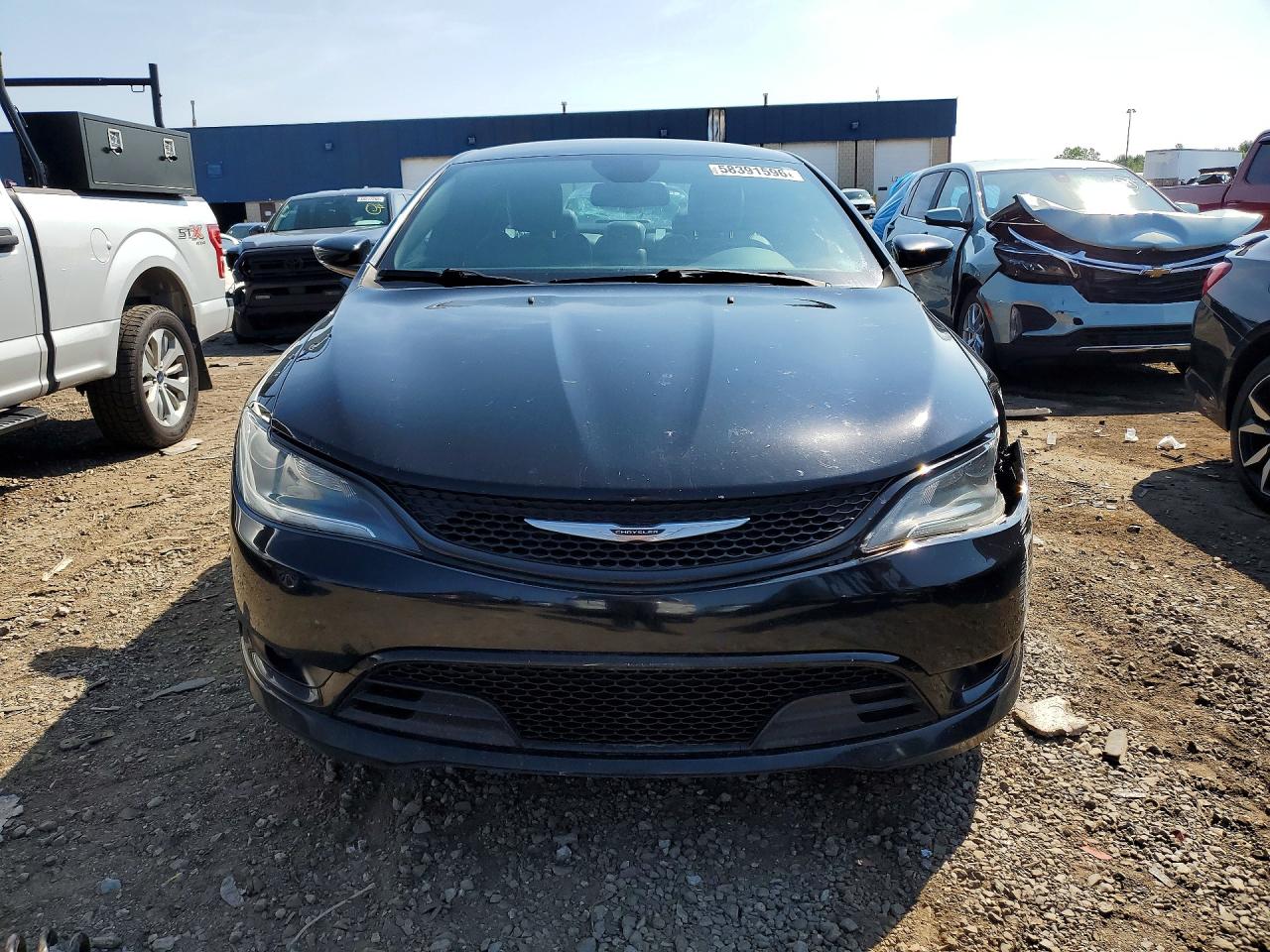 2015 Chrysler 200 S Black vin: 1C3CCCBBXFN620634
