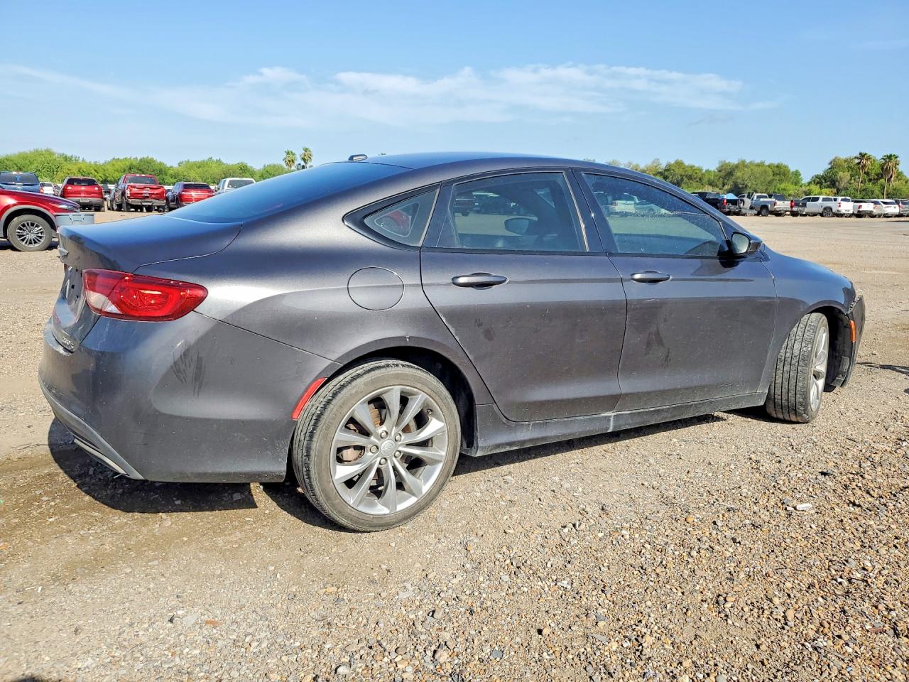 2015 Chrysler 200 S Gray vin: 1C3CCCBG1FN514942