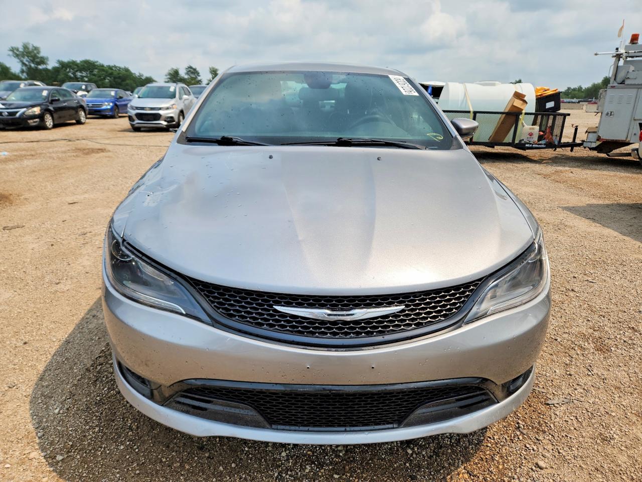 2015 Chrysler 200 S Silver vin: 1C3CCCBG1FN516271