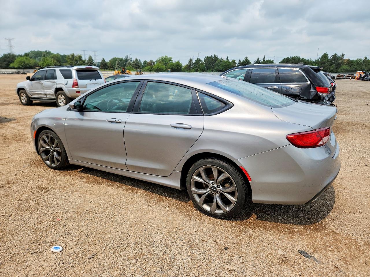2015 Chrysler 200 S Silver vin: 1C3CCCBG1FN516271