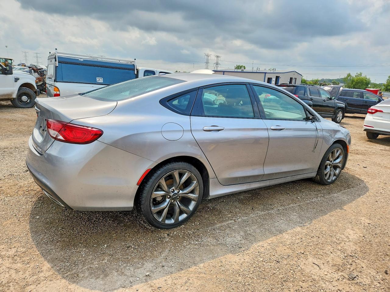 2015 Chrysler 200 S Silver vin: 1C3CCCBG1FN516271