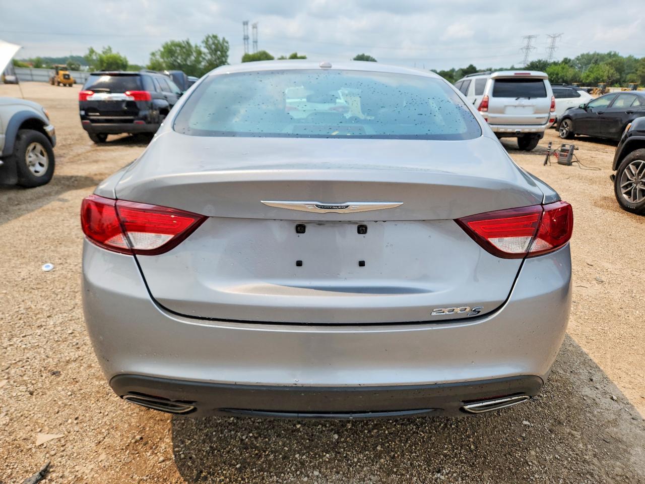 2015 Chrysler 200 S Silver vin: 1C3CCCBG1FN516271