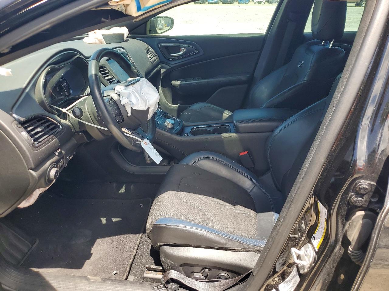 2015 Chrysler 200 S Black vin: 1C3CCCBG1FN532728