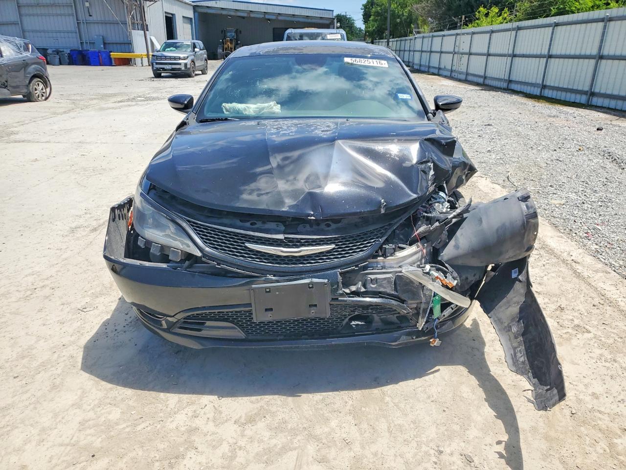 2015 Chrysler 200 S Black vin: 1C3CCCBG1FN532728