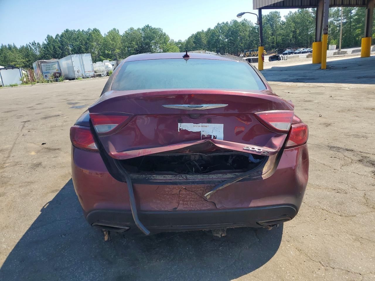 2015 Chrysler 200 S Red vin: 1C3CCCBG1FN551831