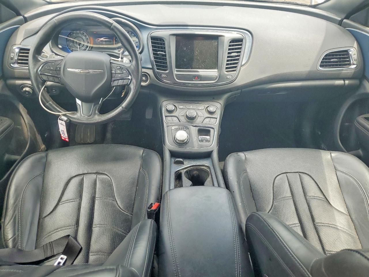 2015 Chrysler 200 S White vin: 1C3CCCBG1FN673380