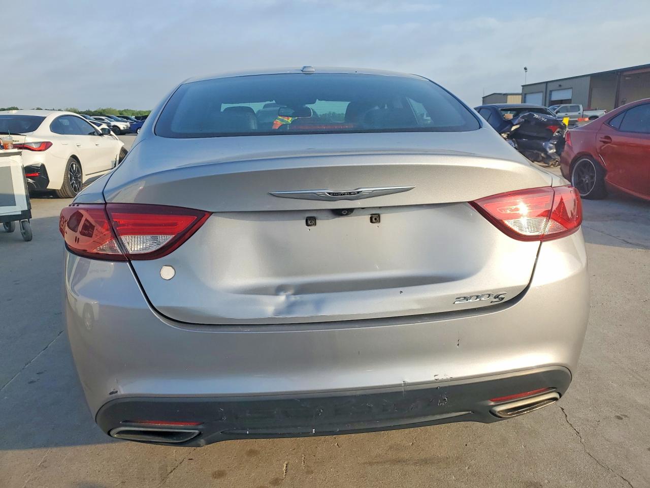2015 Chrysler 200 S Silver vin: 1C3CCCBG3FN614766