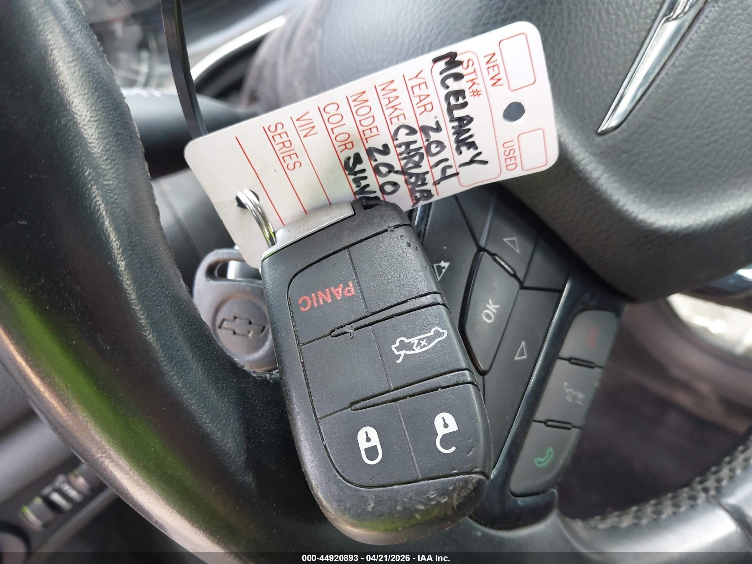 2015 Chrysler 200 S Gray vin: 1C3CCCBG4FN517690