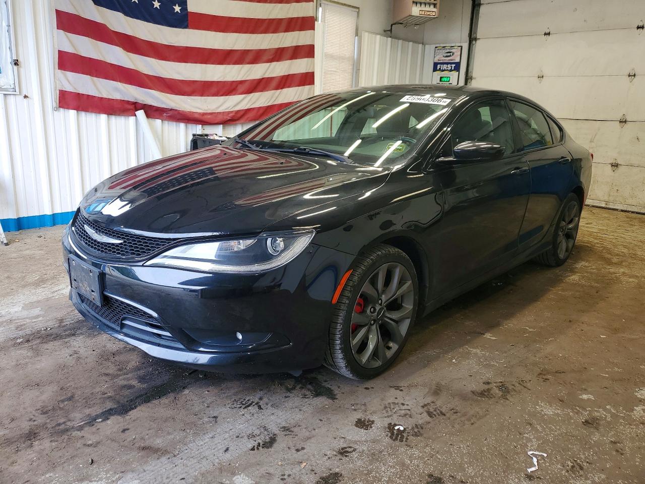2015 Chrysler 200 S Черный vin: 1C3CCCBG4FN619751