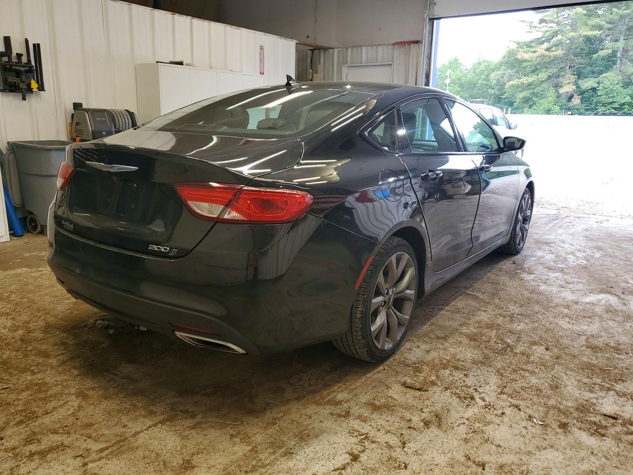 2015 Chrysler 200 S Черный vin: 1C3CCCBG4FN619751