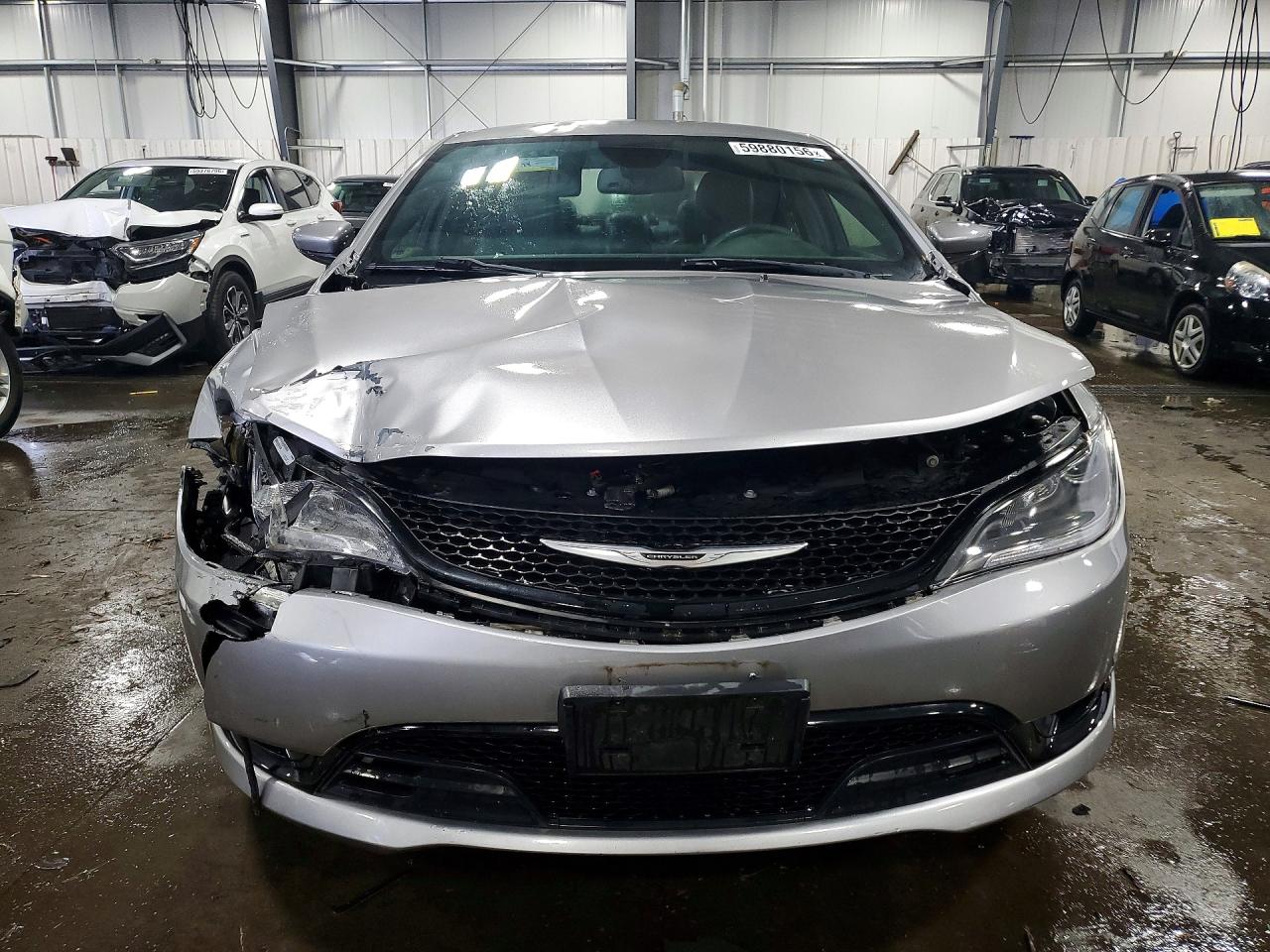 2015 Chrysler 200 S Silver vin: 1C3CCCBG5FN551492