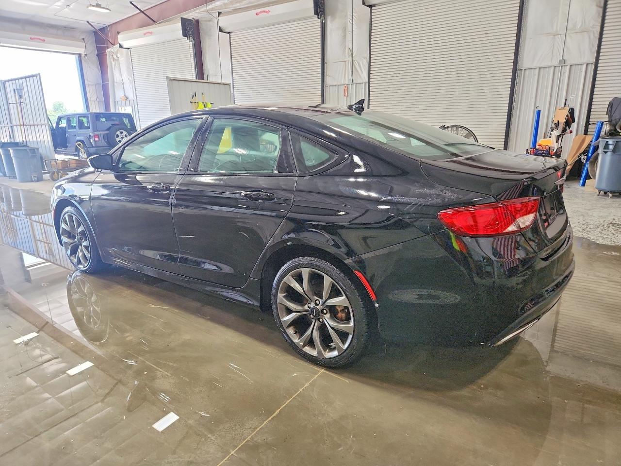 2015 Chrysler 200 S Black vin: 1C3CCCBG6FN551517