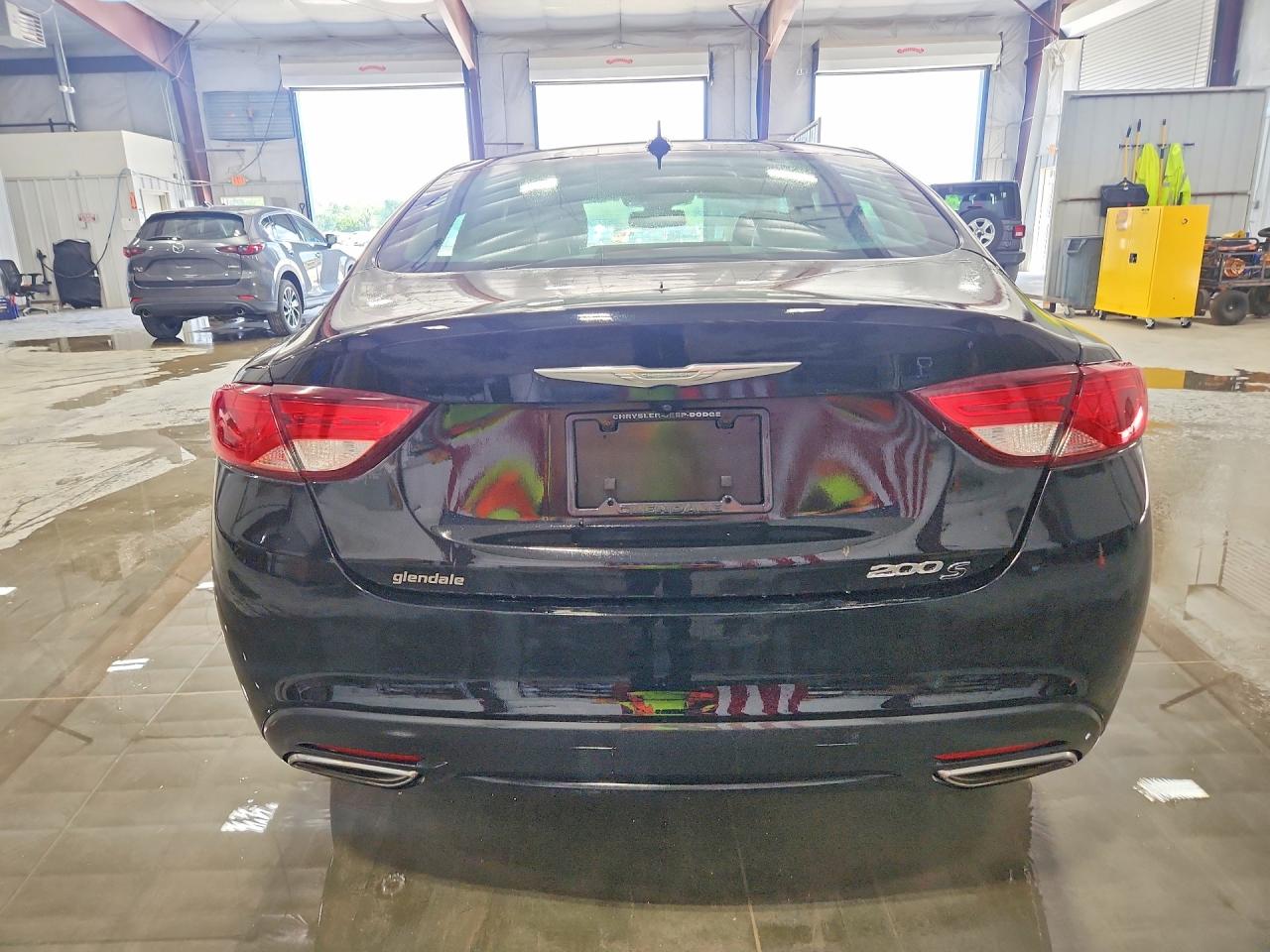 2015 Chrysler 200 S Black vin: 1C3CCCBG6FN551517