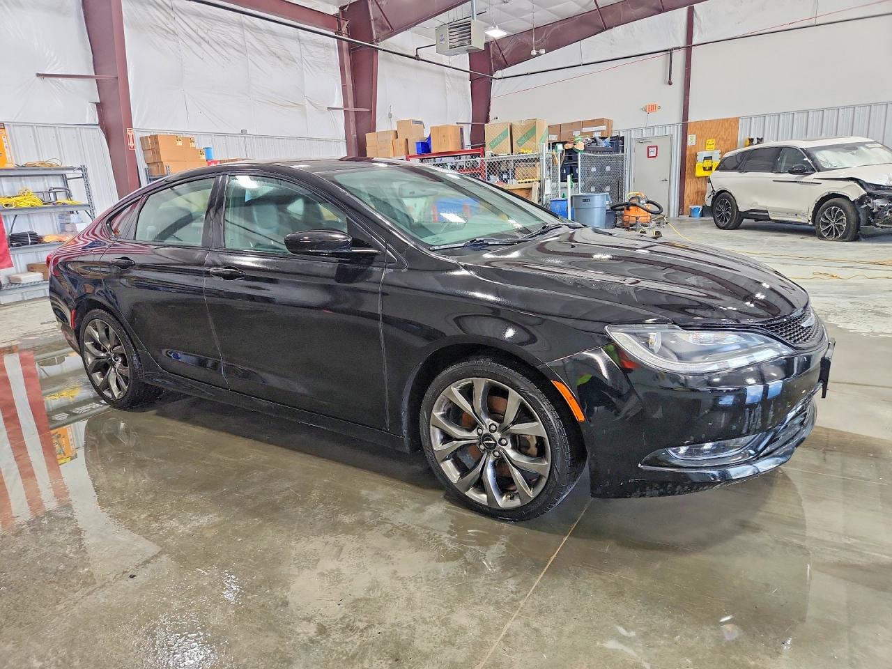 2015 Chrysler 200 S Black vin: 1C3CCCBG6FN551517