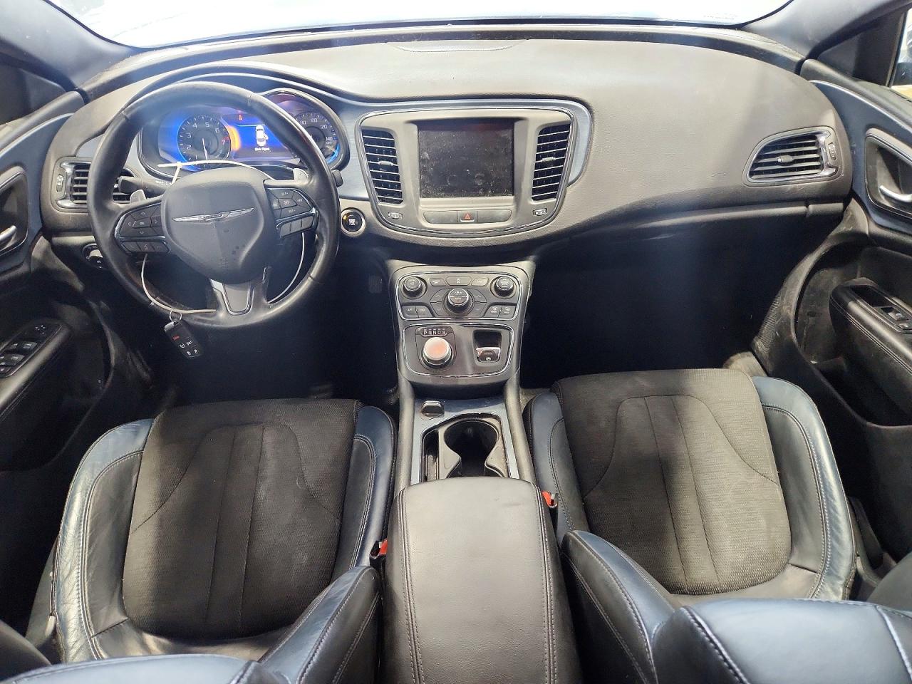 2015 Chrysler 200 S Black vin: 1C3CCCBG6FN551517