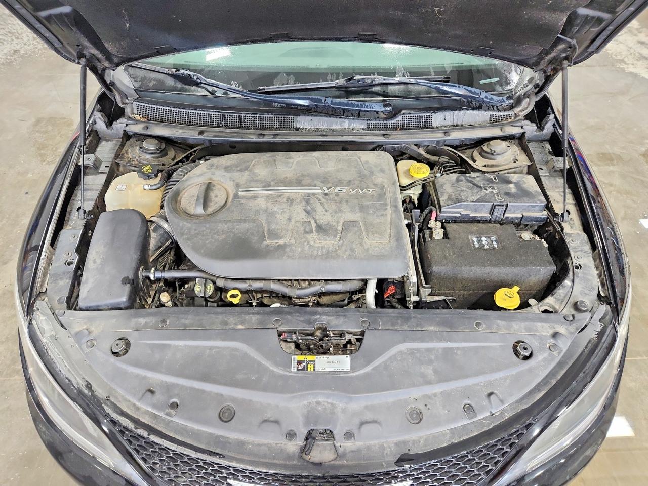 2015 Chrysler 200 S Black vin: 1C3CCCBG6FN551517