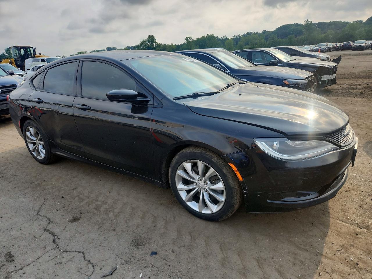 2015 Chrysler 200 S Черный vin: 1C3CCCBG6FN617502