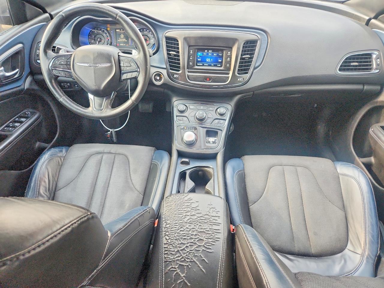 2015 Chrysler 200 S Черный vin: 1C3CCCBG6FN617502