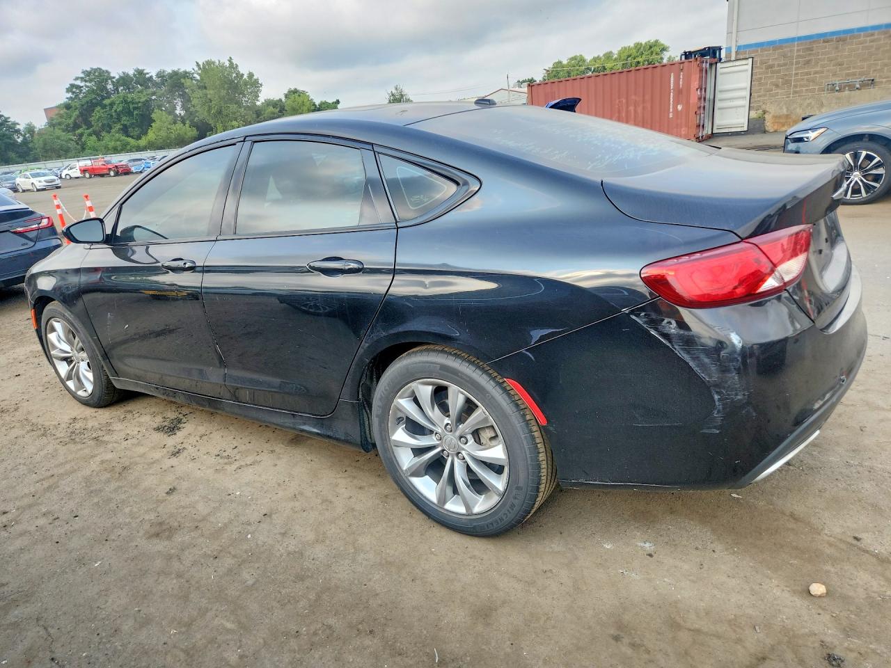 2015 Chrysler 200 S Черный vin: 1C3CCCBG6FN617502