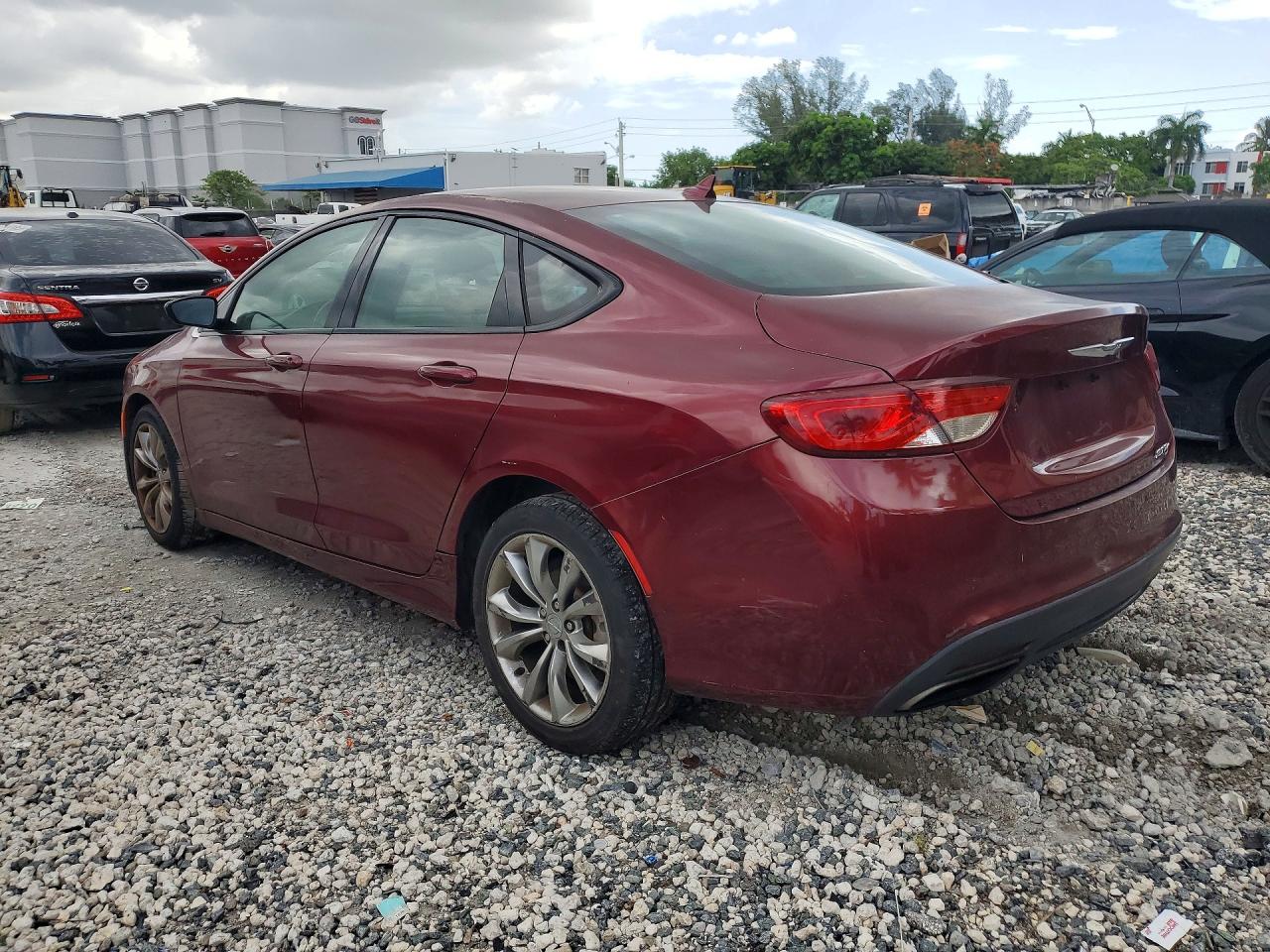2015 Chrysler 200 S Red vin: 1C3CCCBG6FN706681
