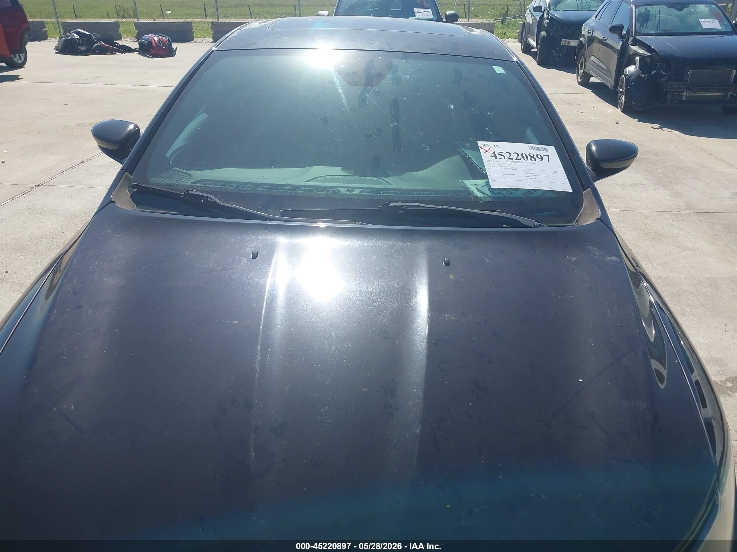 2015 Chrysler 200 S Черный vin: 1C3CCCBG7FN551543