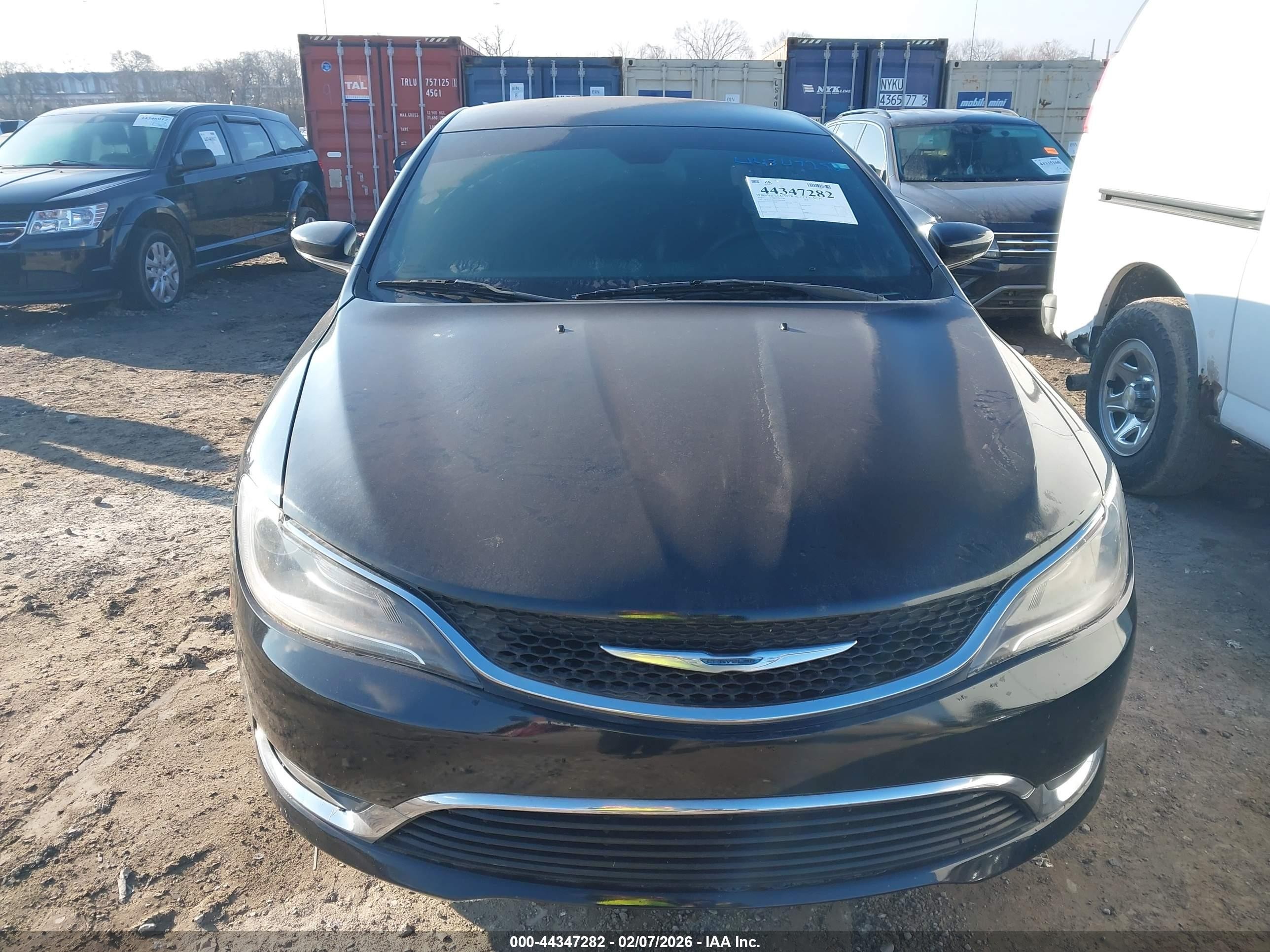 2015 Chrysler 200 S Черный vin: 1C3CCCBG7FN642876