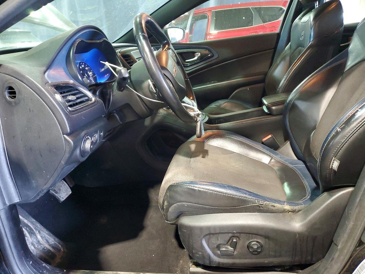 2015 Chrysler 200 S Black vin: 1C3CCCBG7FN717995