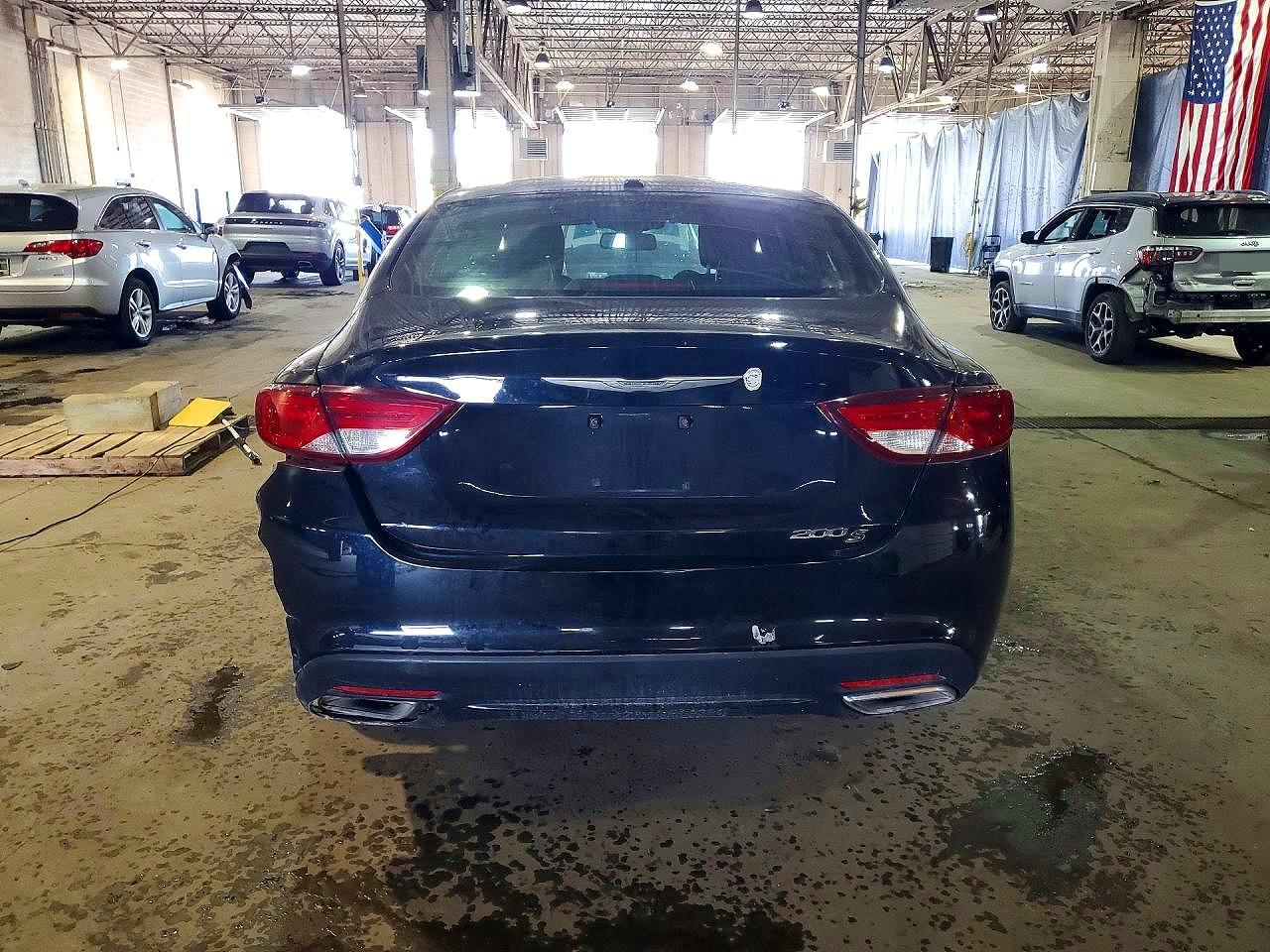 2015 Chrysler 200 S Black vin: 1C3CCCBG7FN717995