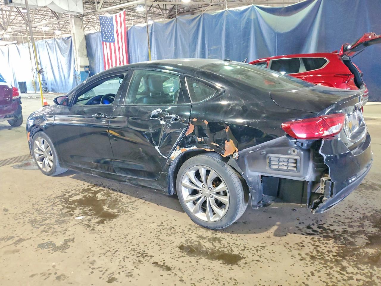 2015 Chrysler 200 S Black vin: 1C3CCCBG7FN717995