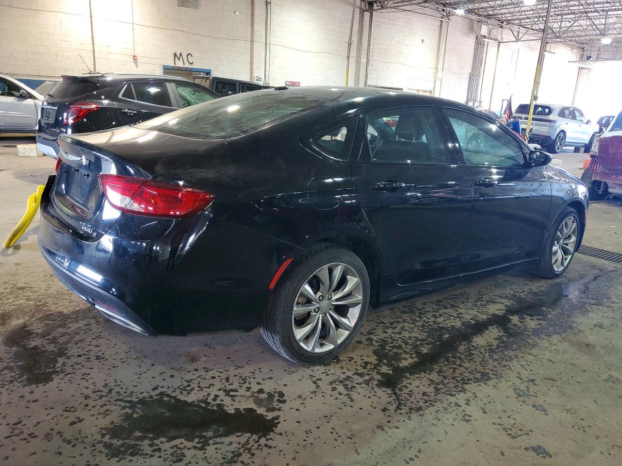 2015 Chrysler 200 S Black vin: 1C3CCCBG7FN717995