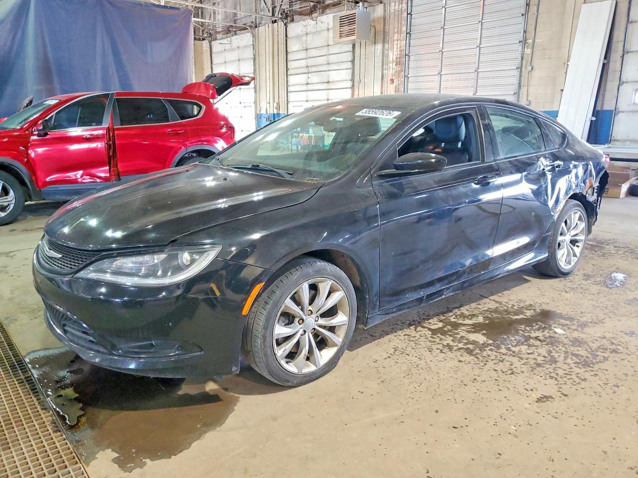 2015 Chrysler 200 S Black vin: 1C3CCCBG7FN717995
