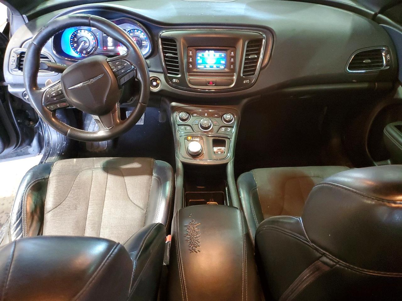 2015 Chrysler 200 S Black vin: 1C3CCCBG7FN717995