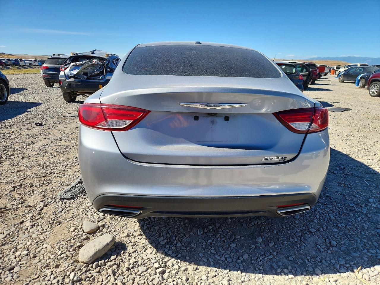 2015 Chrysler 200 S Silver vin: 1C3CCCBG8FN642790