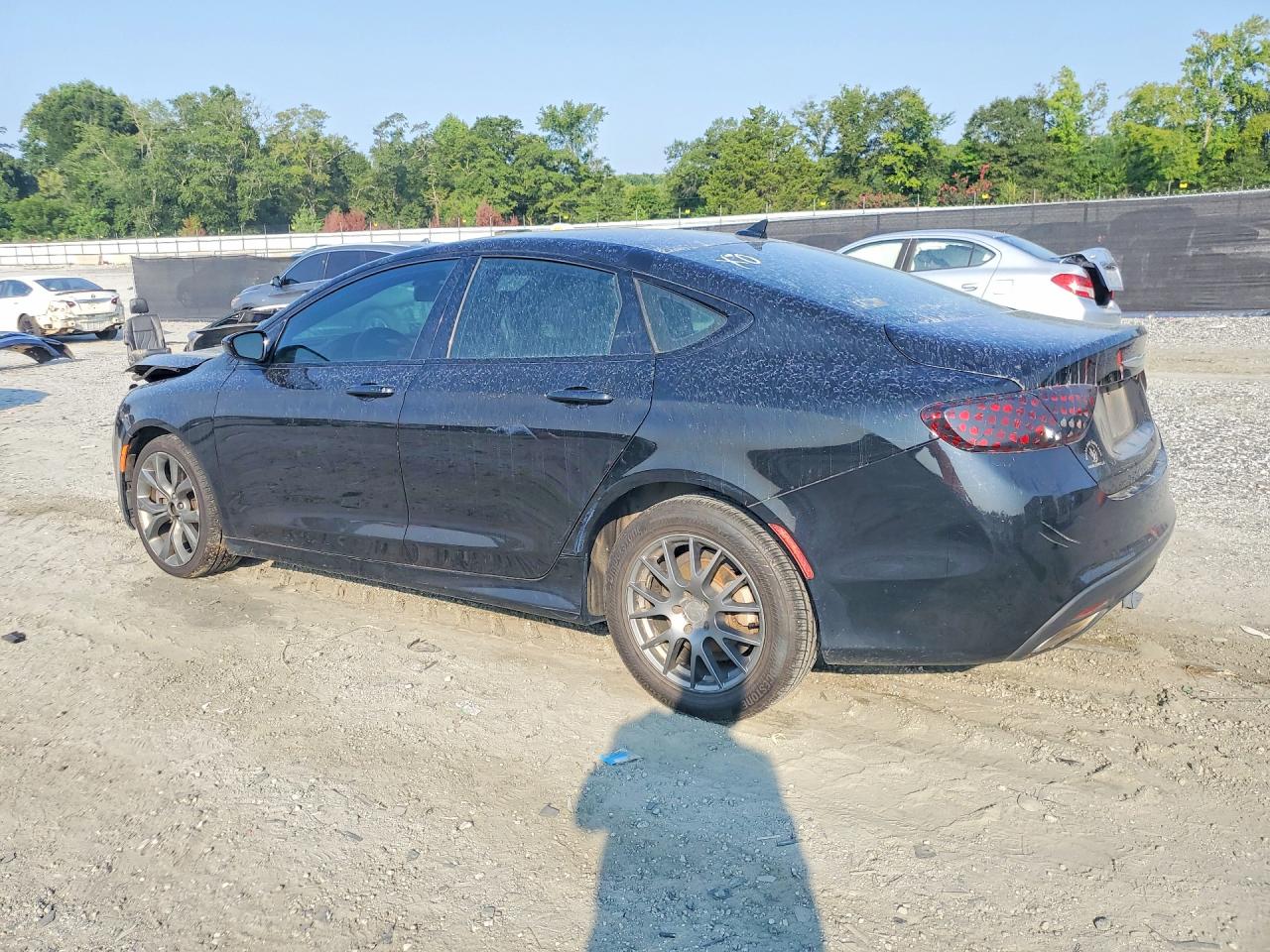 2015 Chrysler 200 S Black vin: 1C3CCCBG9FN655144