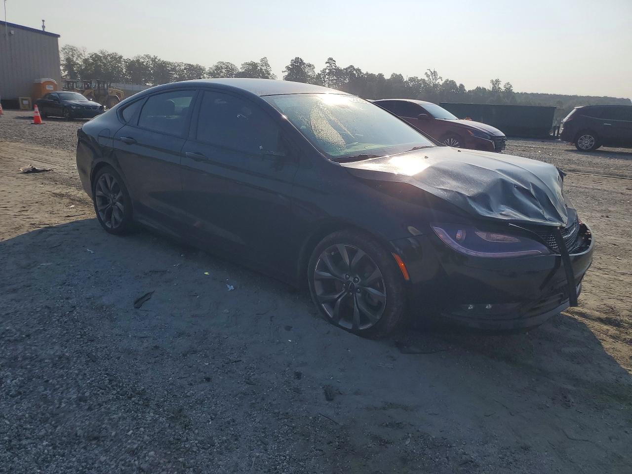 2015 Chrysler 200 S Black vin: 1C3CCCBG9FN655144