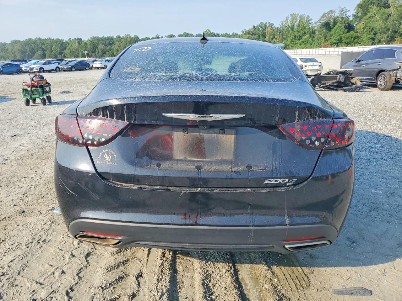 2015 Chrysler 200 S Black vin: 1C3CCCBG9FN655144