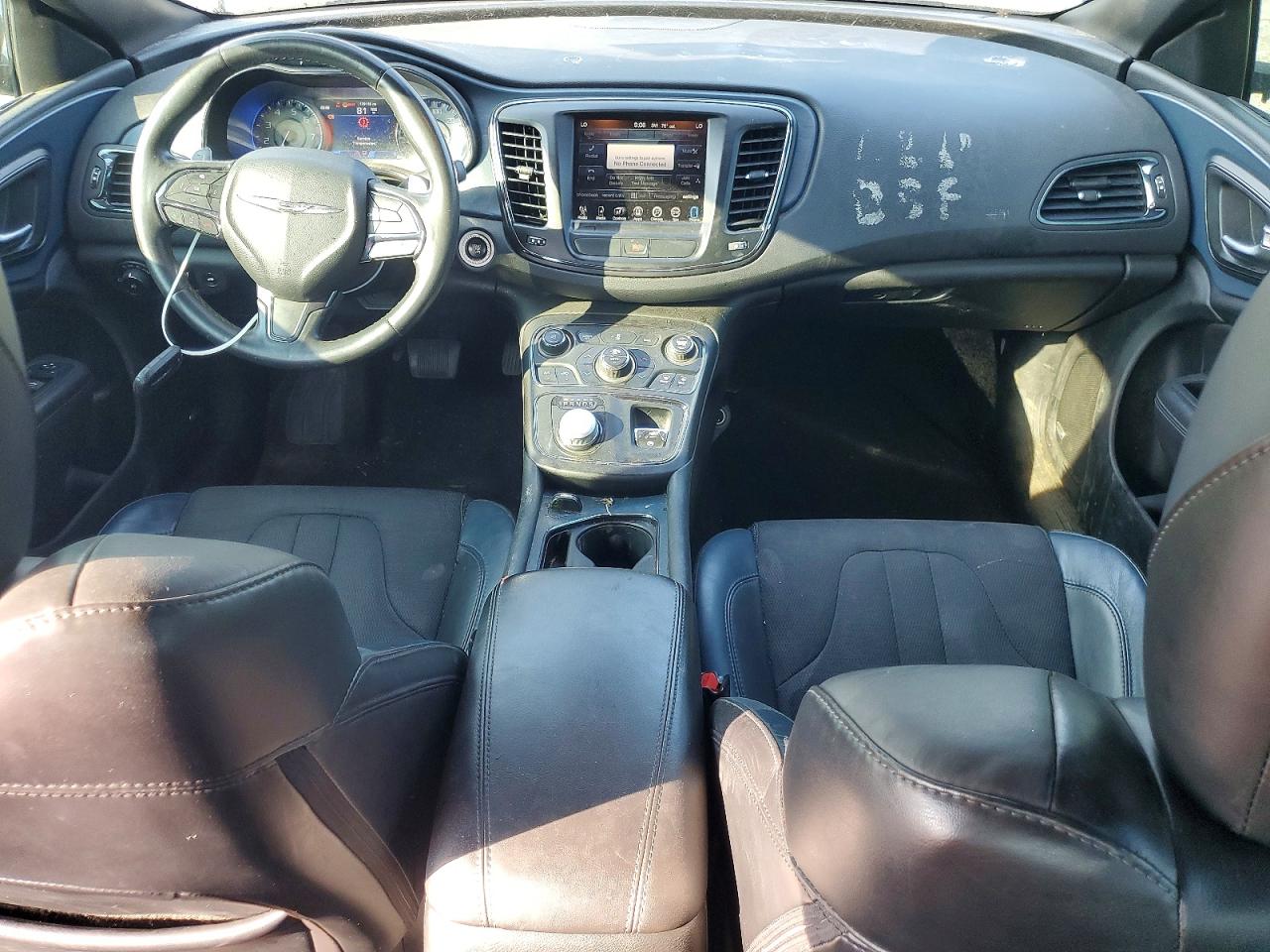 2015 Chrysler 200 S Black vin: 1C3CCCBG9FN655144