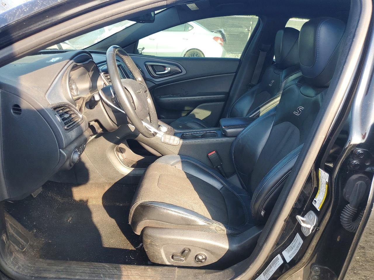2015 Chrysler 200 S Black vin: 1C3CCCBG9FN655144