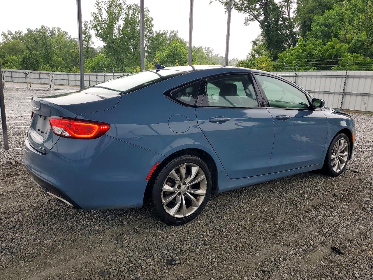 2015 Chrysler 200 S Blue vin: 1C3CCCBG9FN678164