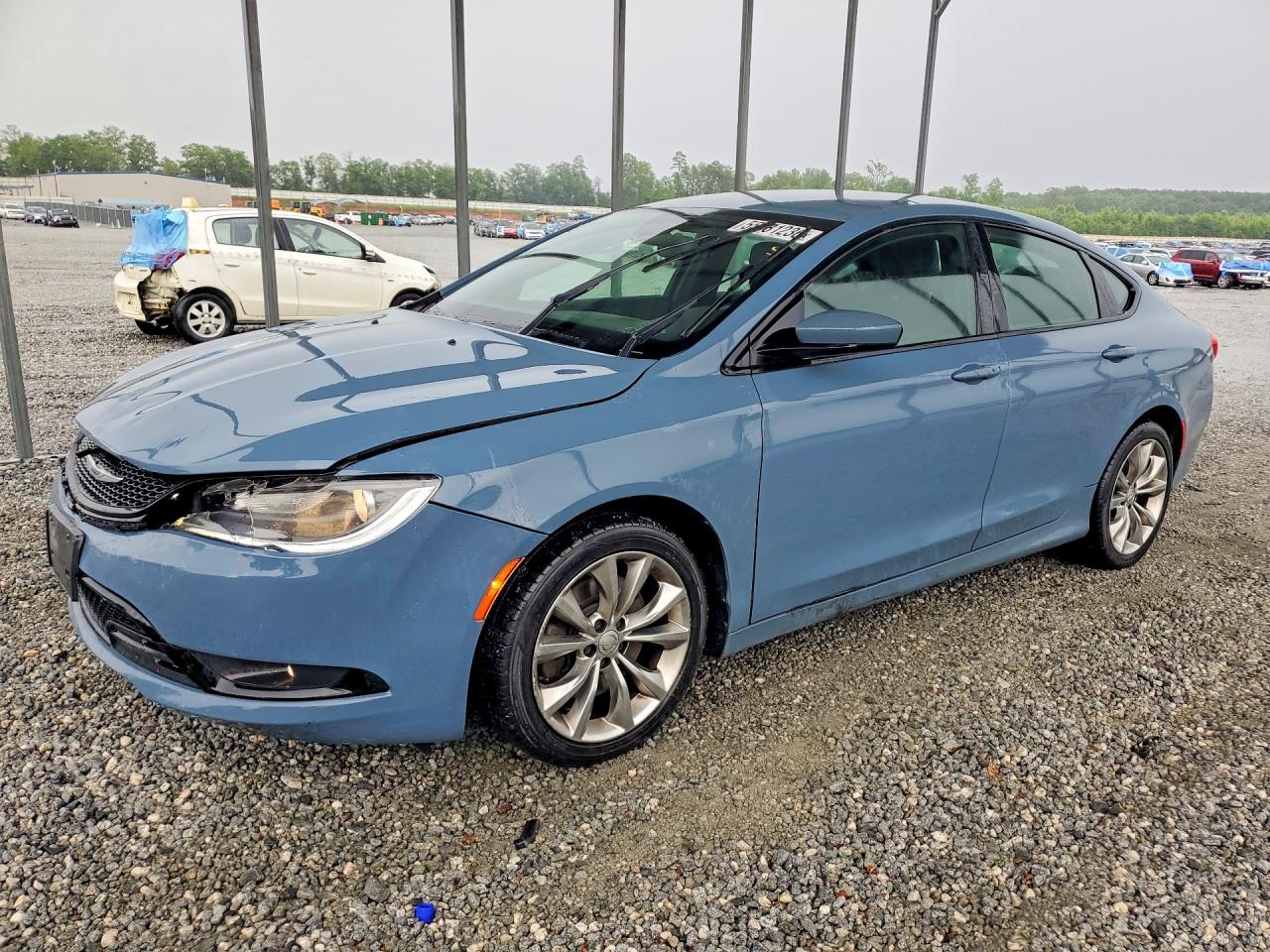 2015 Chrysler 200 S Blue vin: 1C3CCCBG9FN678164