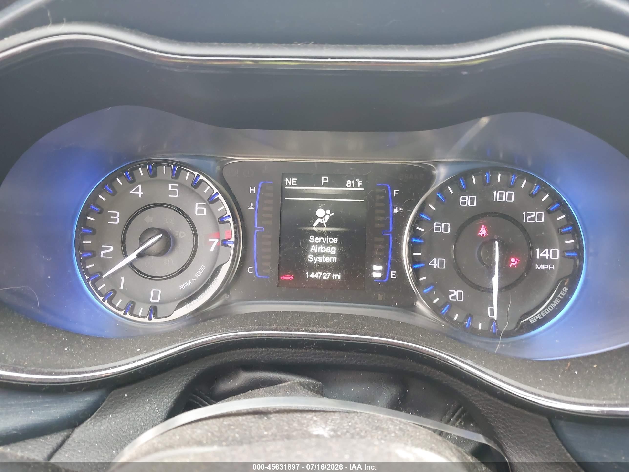 2015 Chrysler 200 S Красный vin: 1C3CCCBGXFN518178