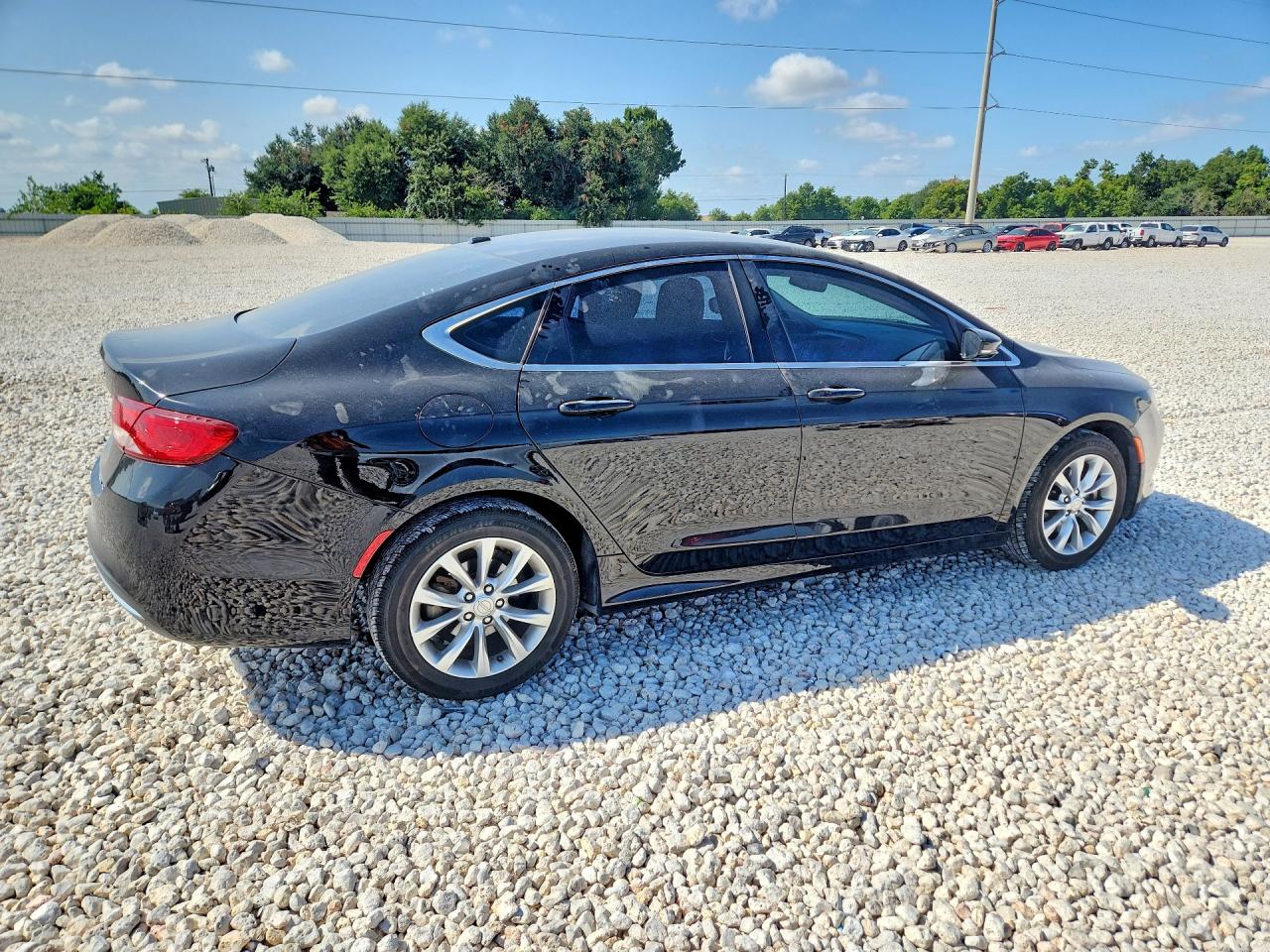 2015 Chrysler 200 C Black vin: 1C3CCCCB0FN508570