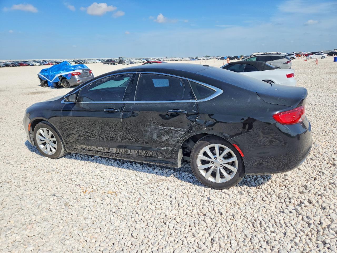 2015 Chrysler 200 C Black vin: 1C3CCCCB0FN508570