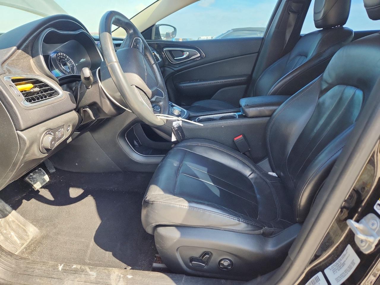 2015 Chrysler 200 C Black vin: 1C3CCCCB0FN508570