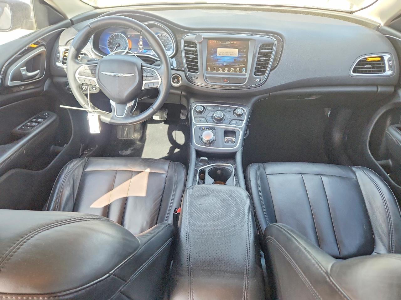 2015 Chrysler 200 C Black vin: 1C3CCCCB0FN508570